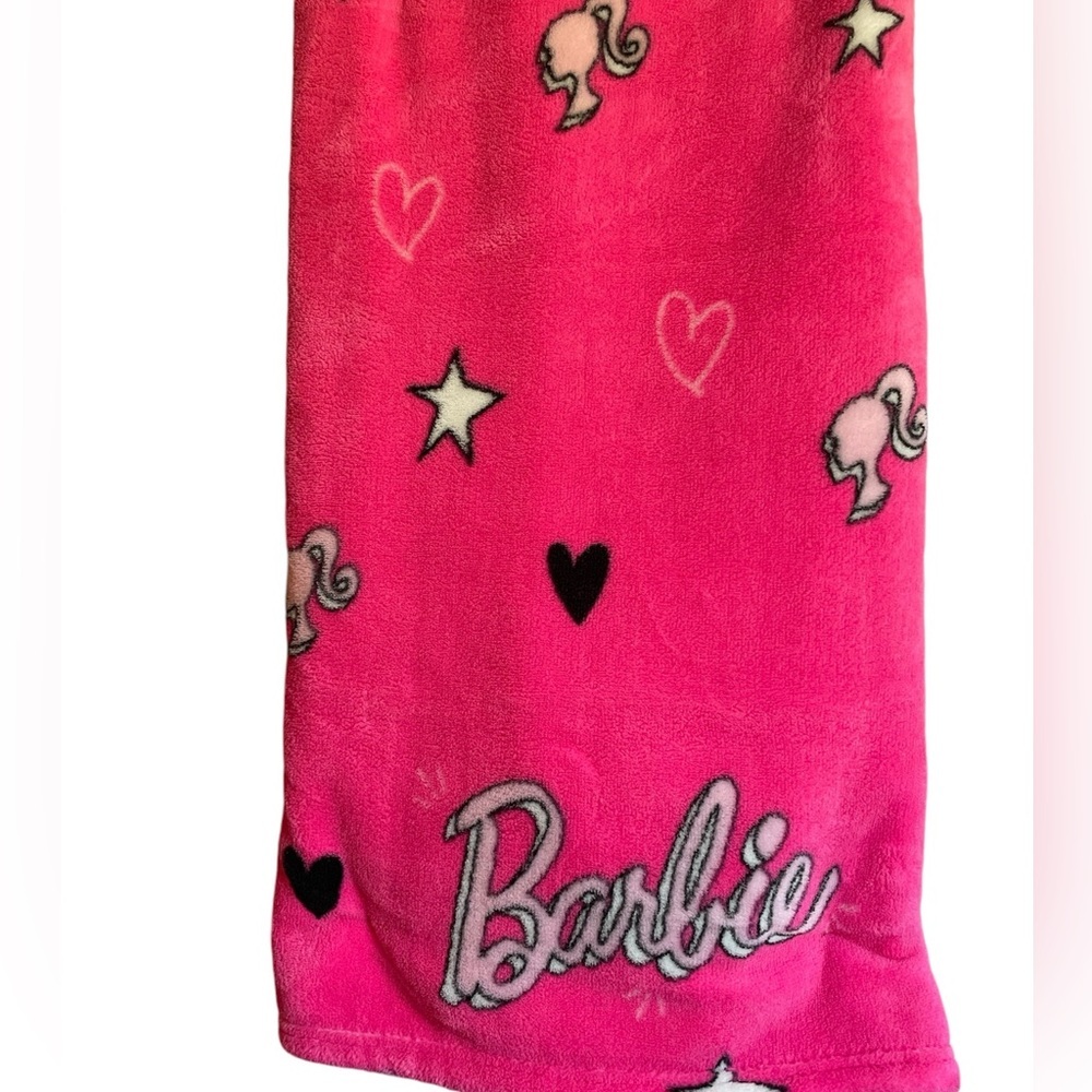 NWT Barbie Super Soft Oversized Throw Blanket